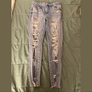 American eagle high waisted skinny jeans
